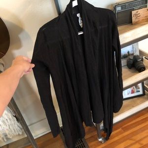 Lululemon black cardigan